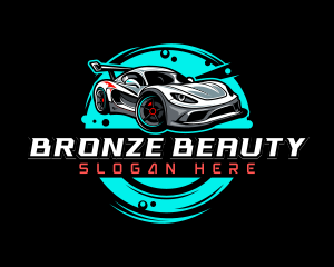 Car Automobile Racing logo design