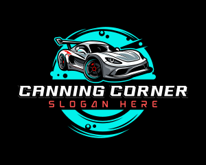 Car Automobile Racing logo design