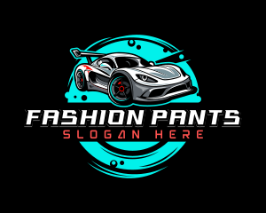 Car Automobile Racing logo design