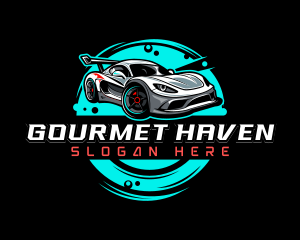 Car Automobile Racing logo design