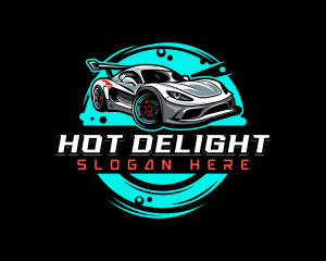 Car Automobile Racing logo design