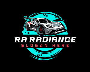 Car Automobile Racing logo design