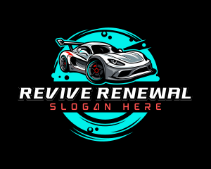 Restoration - Car Automobile Racing logo design