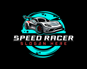 Car Automobile Racing logo design