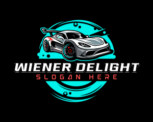 Car Automobile Racing logo design