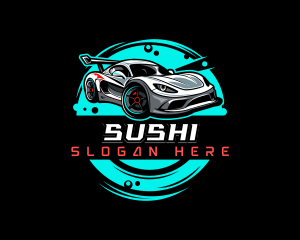 Car Automobile Racing logo design