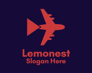 Airplane Travel Tour  Logo