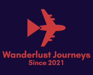 Pilot School - Airplane Travel Tour logo design