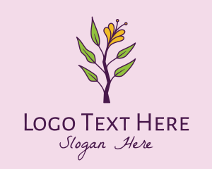 Sustainable - Nature Flower Plant logo design