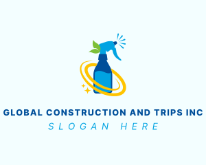 Natural - Natural Spray Cleaner logo design