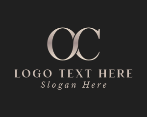 Monogram - Stylish Boutique Letter OC logo design