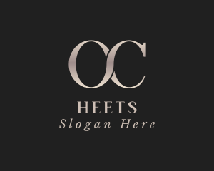 Stylish Boutique Letter OC Logo