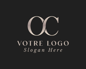 Stylish Boutique Letter OC Logo