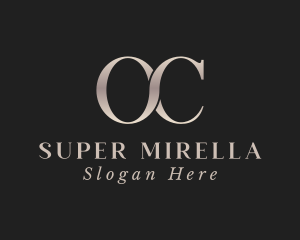 Fashion - Stylish Boutique Letter OC logo design