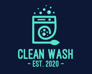 Eco Washing Machine logo design