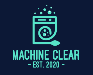 Eco Washing Machine logo design