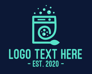 Hygiene - Eco Washing Machine logo design