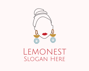 Luxury Woman Earring  Logo