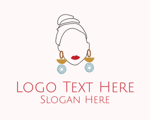 Luxury Woman Earring  Logo