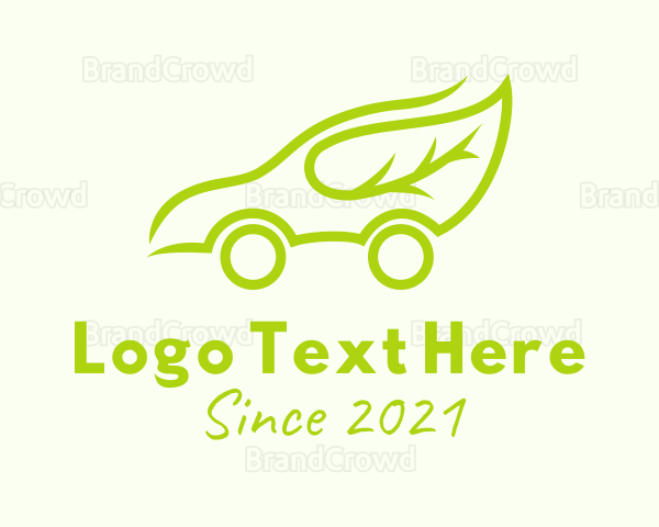 Eco Friendly Car Logo