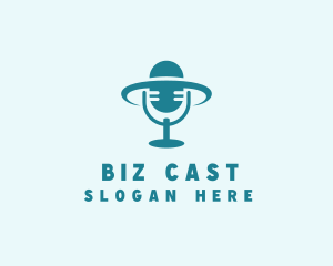 Hat Fashion Podcast logo design