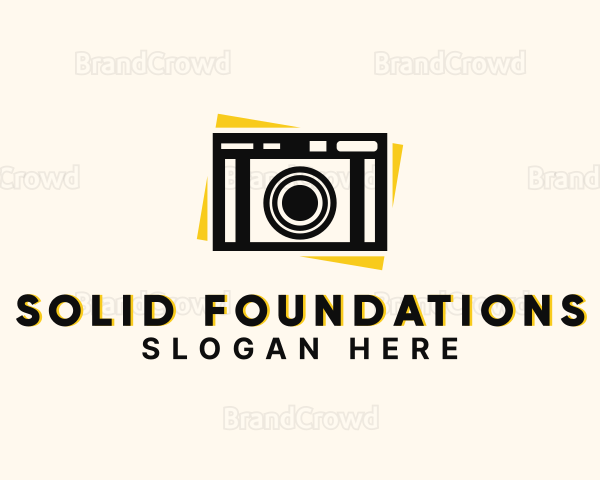 Polaroid Camera Photography Logo