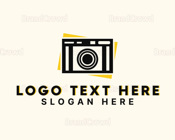 Polaroid Camera Photography Logo