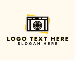 Influencer - Polaroid Camera Photography logo design