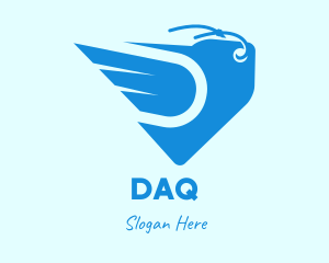 Wing Price Tag Logo