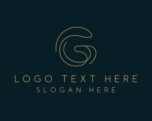 Consulting - Yellow Minimalist Letter G logo design