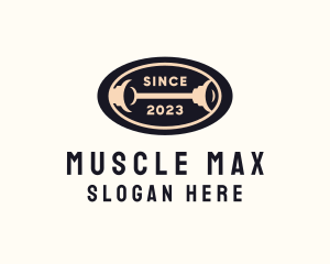 Bodybuilding - Bodybuilding Barbell Gym logo design