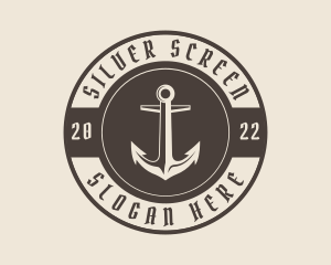Sailor - Pirate Ship Anchor logo design