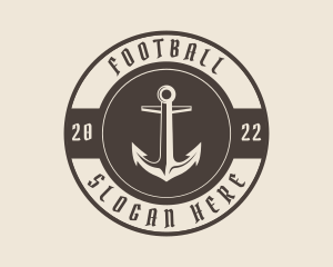 Boat - Pirate Ship Anchor logo design