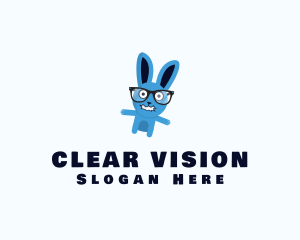 Glasses - Crazy Bunny Glasses logo design