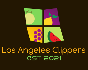 Colorful - Colorful Fruit Window logo design