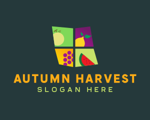 Fruit Harvest Produce logo design