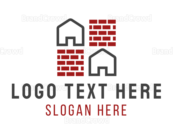 Brick Wall House Logo