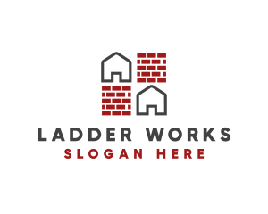 Brick Wall House logo design