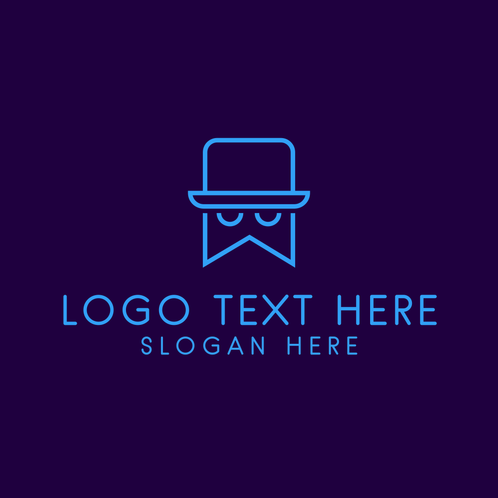 Top Hat Bookmark Logo | BrandCrowd Logo Maker | BrandCrowd