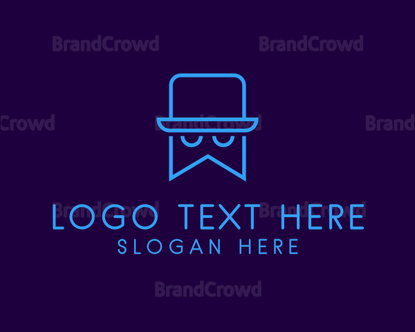 Top Hat Bookmark Logo