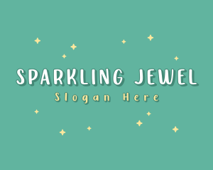 Cute Sparkle Star Boutique logo design