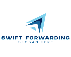 Forwarding - Plane Shipment Forwarding logo design