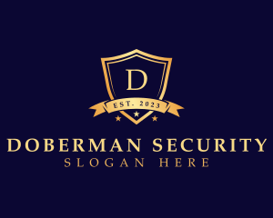 Elegant Security Shield logo design