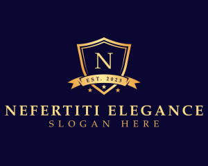 Elegant Security Shield logo design