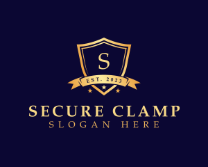 Elegant Security Shield logo design