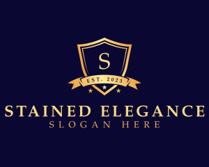 Elegant Security Shield logo design