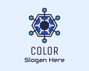 Hexagon Tech Network  Logo