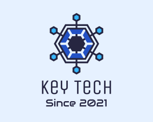 Hexagon Tech Network  logo design