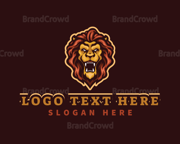 Gaming Lion Beast Logo