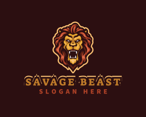 Beast - Gaming Lion Beast logo design